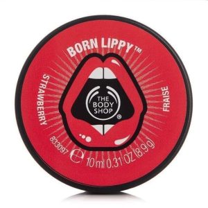 The Body Shop Born Lippy Pot Lip Balm – Strawberry (10ml)