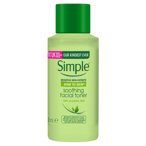 Simple Kind to Skin Soothing Facial Toner (50ml)
