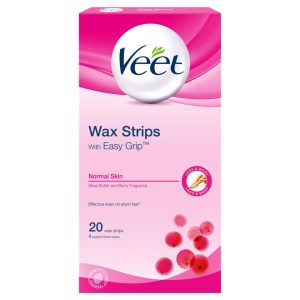 Veet Wax Strips with Easy Grip for Normal Skin