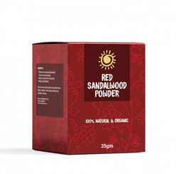 Rajkonna 100% Natural & Organic Red Sandalwood Powder (25 gm)