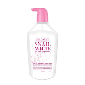 DR.DAVEY snail white body lotion natural ingredient Brightening Moisturizing Soothe Skin anti-aging 600ml