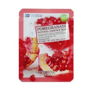 Food a Holic 3D Natural Essence Mask Pack Pomegranate Sheet Mask