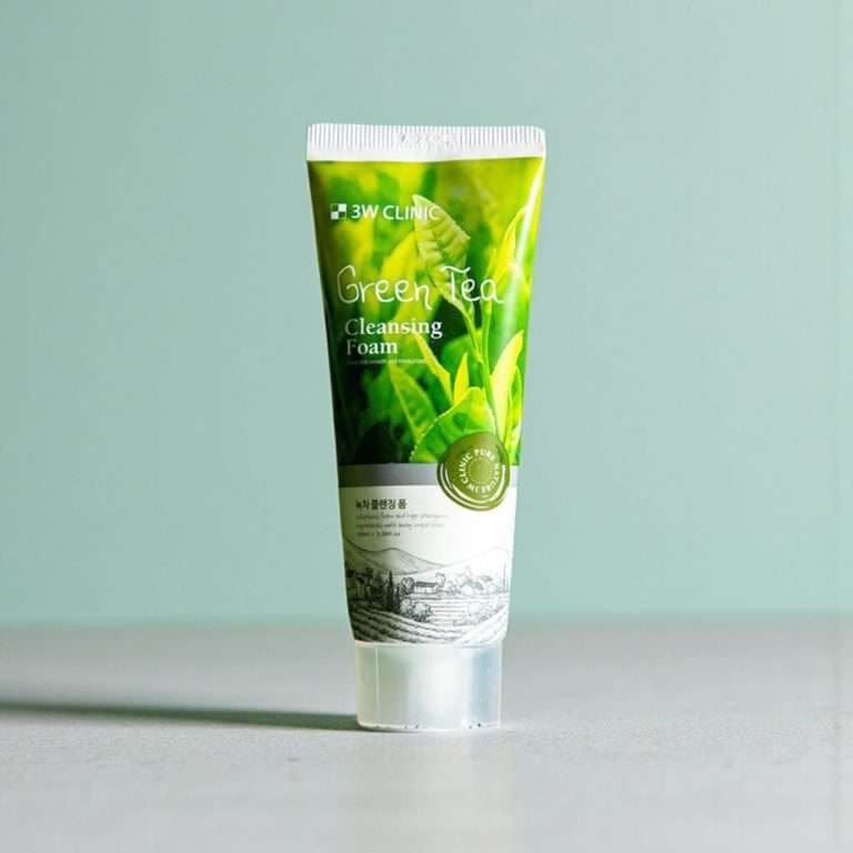 3W Clinic Green Tea Foam Cleansing 100 ml jar