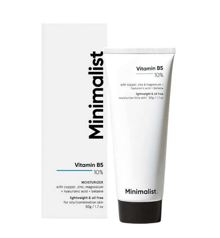 Minimalist 10% Vitamin B5 Face Moisturizer – 50g
