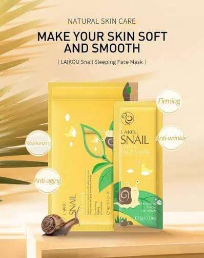 Laikou Snail Sleeping Mask 3gm
