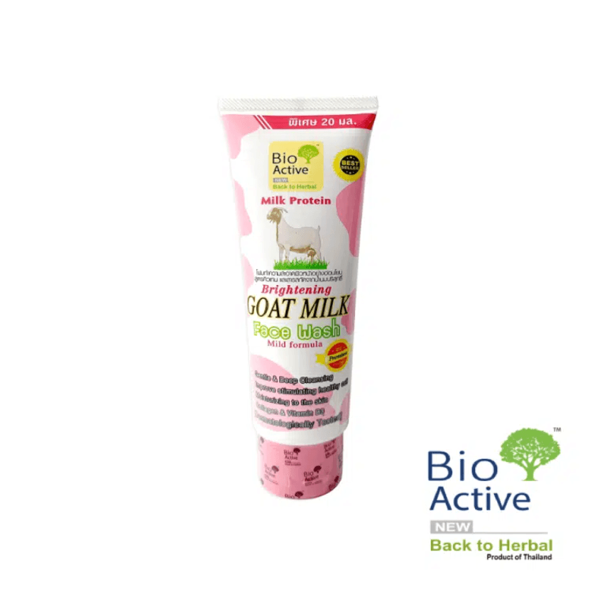 Bio Active Skin Glow Goat Milk Face Wash Mild Formula – 75ml