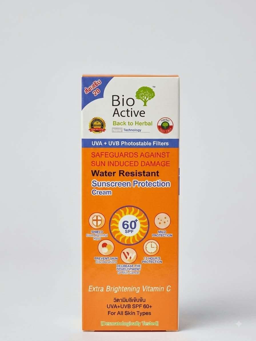 Bio Active "Back to Herbal" Water Resistant Sunscreen Protection Cream