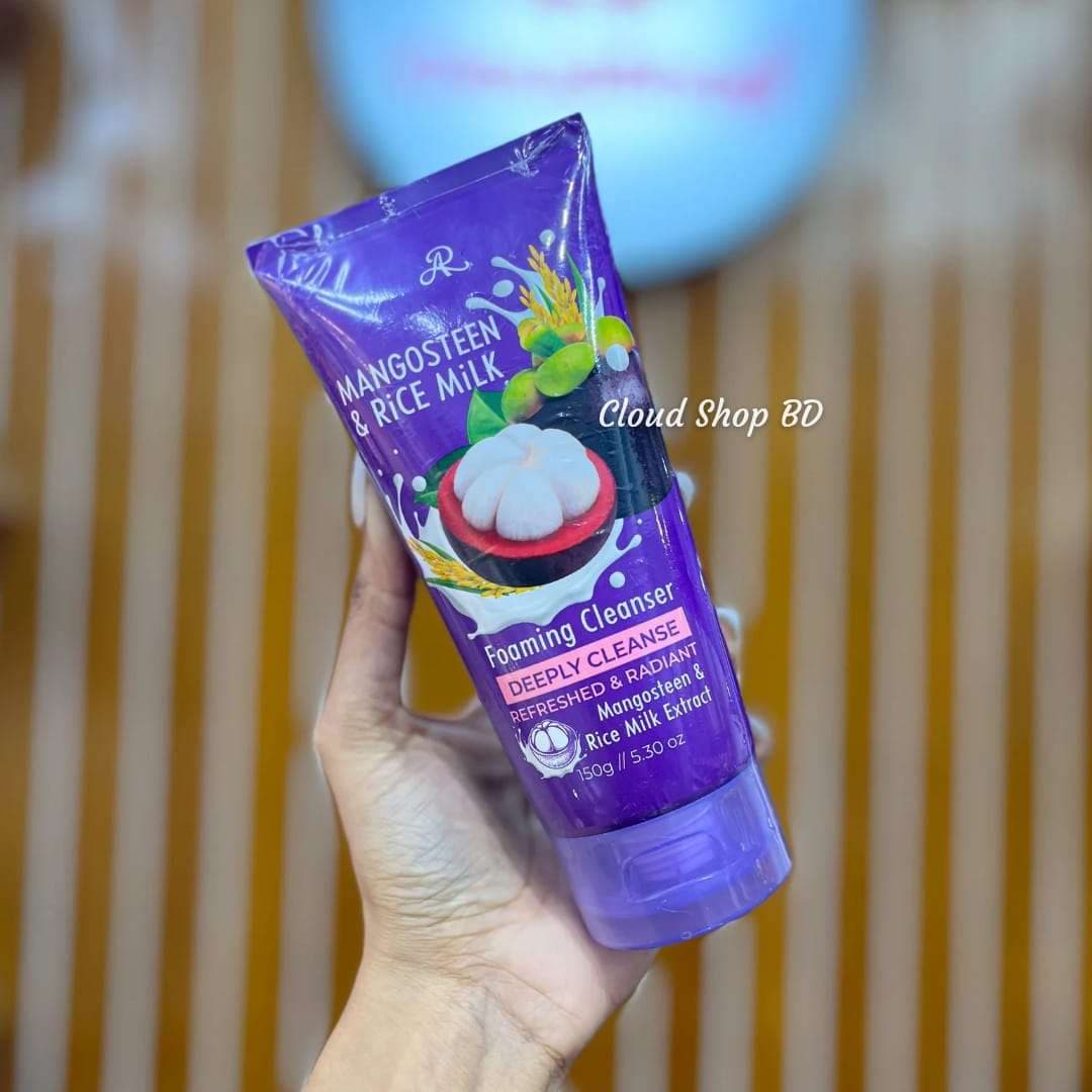 Mangosteen & Rice Milk Foaming Cleanser 150g
