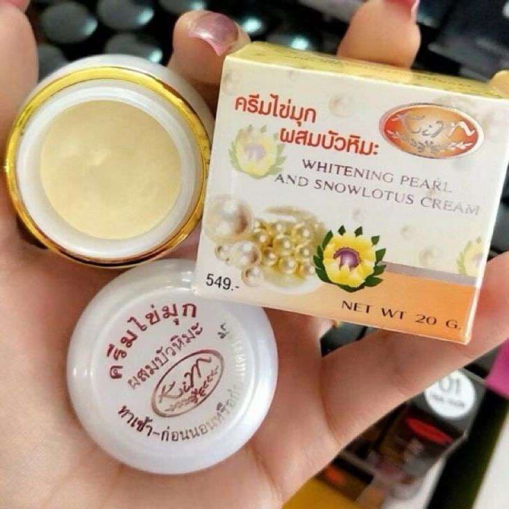 Kim Whitening Pearl & Snowlotus Cream 20g