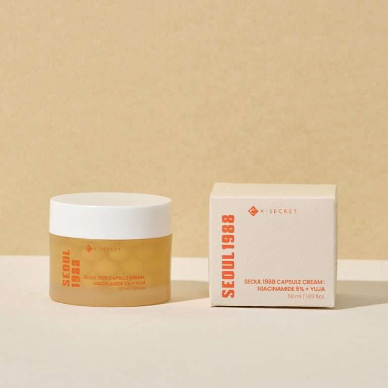 K-SECRET SEOUL 1988 Capsule Cream : Niacinamide 5% + Yuja – 50ml