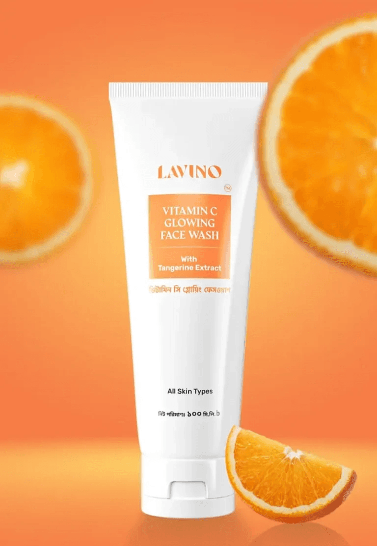 Lavino Vitamin C Glowing Face Wash-100ml
