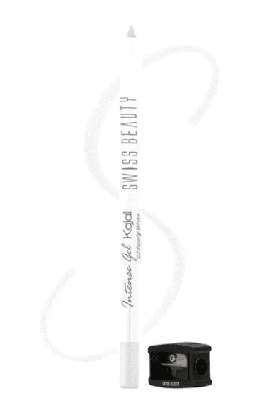 Swiss Beauty Intense Gel Kajal - Pearly White: 07 (1.2 gm)
