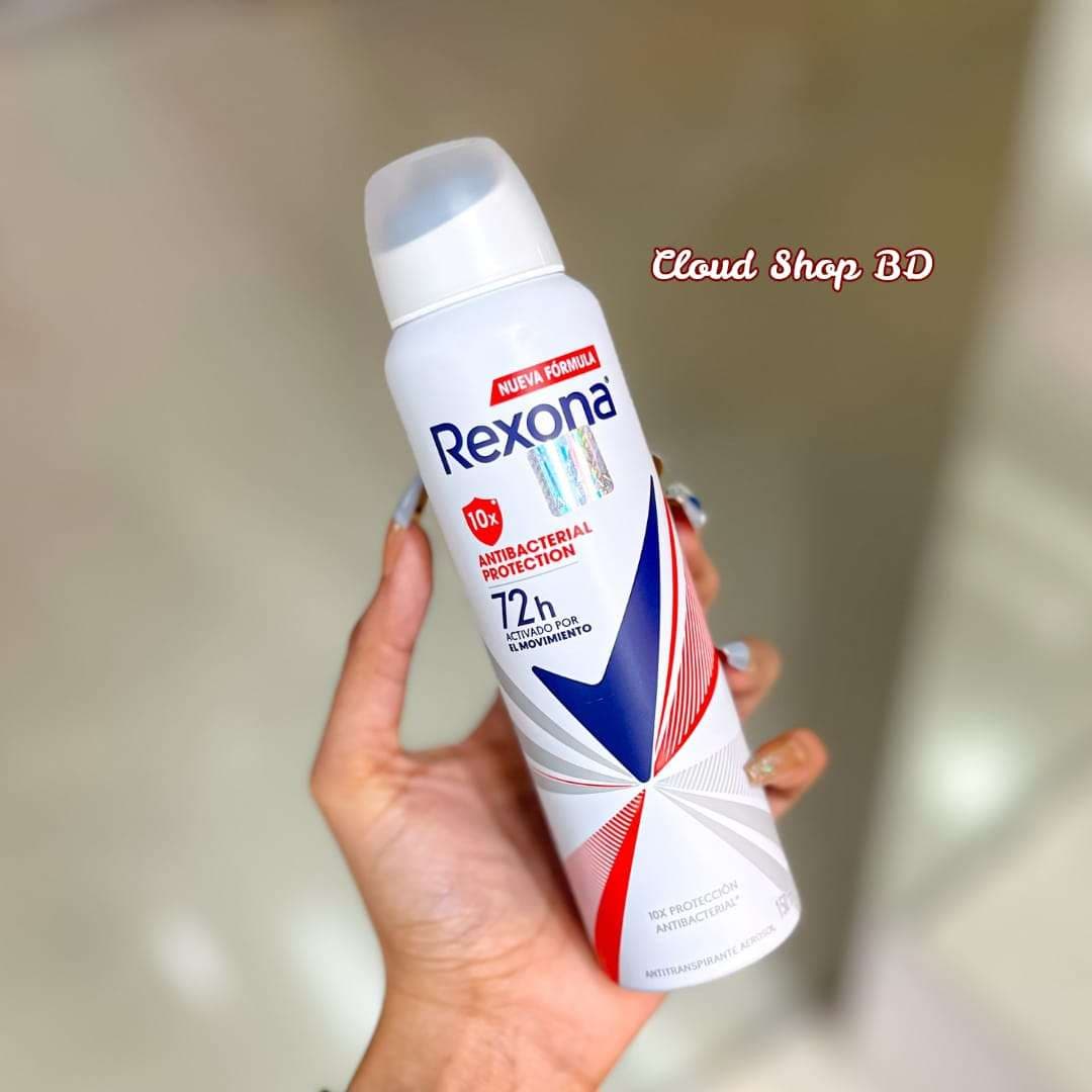 Rexona 10x Antibacterial Protection 72H Antiperspirant Deodorant Spray