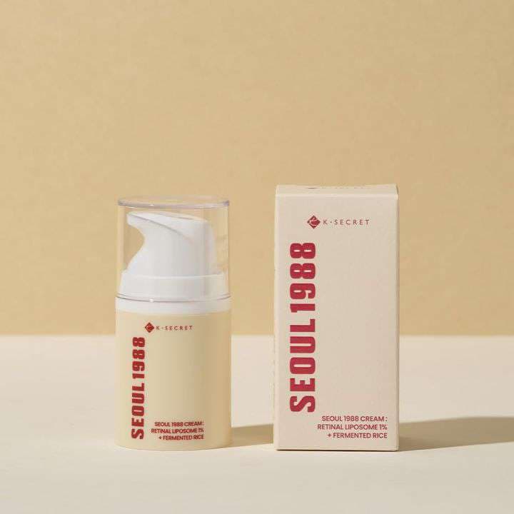 K-SECRET Seoul 1988 Cream:Retinal Liposome 1% + Fermented Rice – 50ml