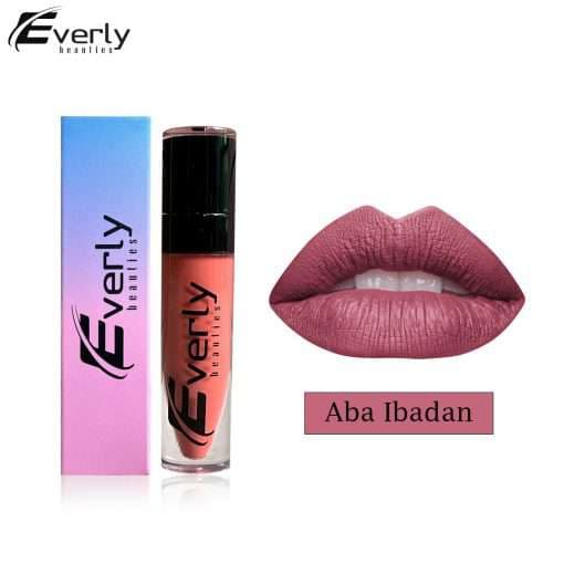 Everly Beauties Liquid Matte Lipstick.