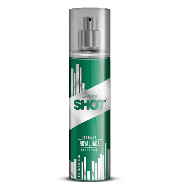 Layer'r Shot Royal Jade Body Spray 135ml