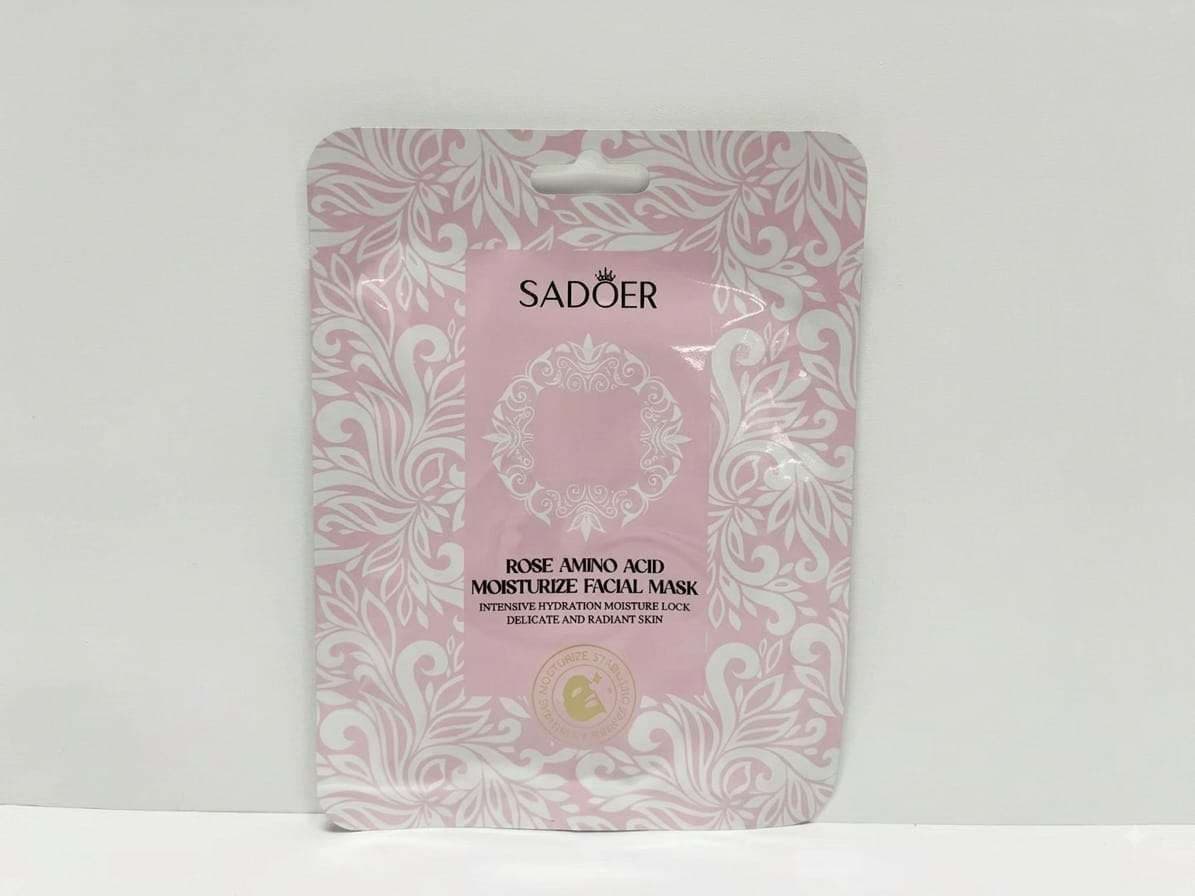 SADOER Rose Amino Acid Moisturize Facial Mask