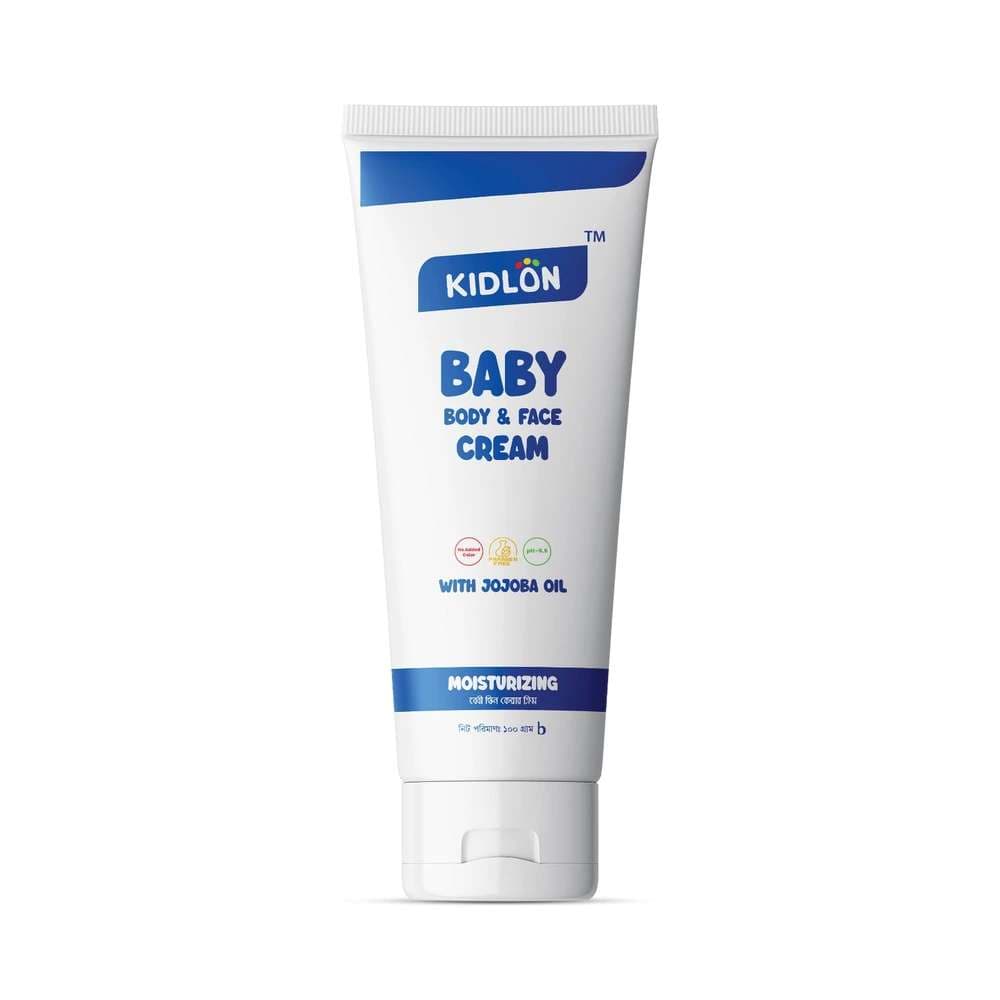 KIDLON Baby body and face Cream with jojoba oil moisturizing baby skin care cream100g