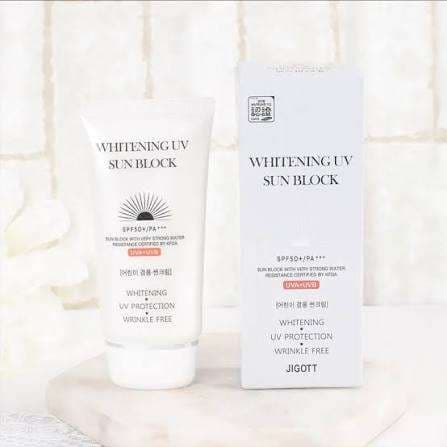 JIGOTT Whitening UV Sun Block Spf 50+ Pa+++ - 70ml