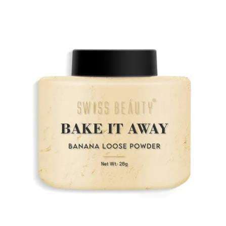 Swiss Beauty Bake It Away Banana Loose Powder - 28g