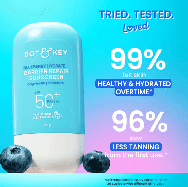 DOT & KEY Barrier Repair Hydrating Sunscreen SPF   80G