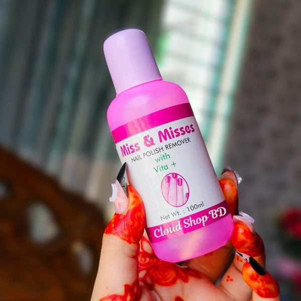 Miss & Misses Nail Polish Remover – 100ml