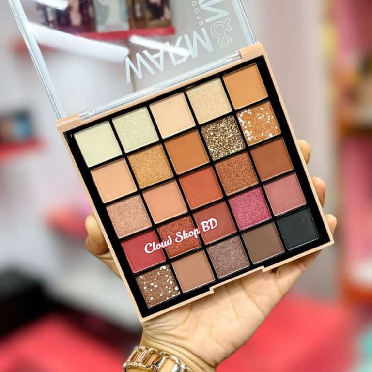 ANYLADY 25 Color Warm Naturals Eyeshadow Palette – Everyday Glam Made Easy ✨