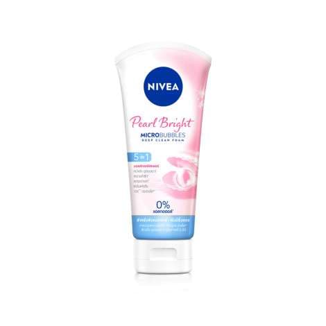 Nivea Pearl Bright Microbubbles Deep Clean Clay Foam 100ml