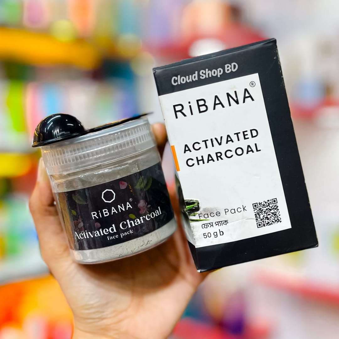 RiBANA Activated Charcoal Face Pack