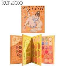 KEVIN&COCO 72 Color Vintage Spice Girl Eyeshadow Palette