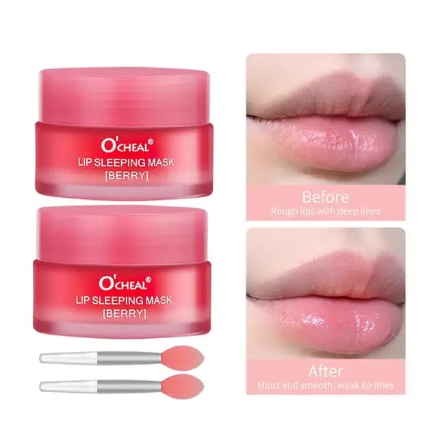 O’CHEAL Lip Sleeping Mask [BERRY] 2