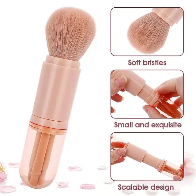4 in 1 Makeup Brush Beauty Tool ( Random) 5