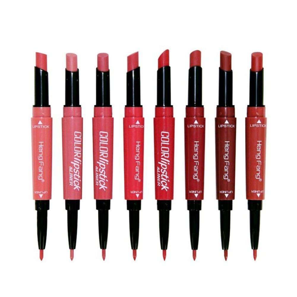 Heng Fang Velvet Color Lipstick & Lip liner Set 2