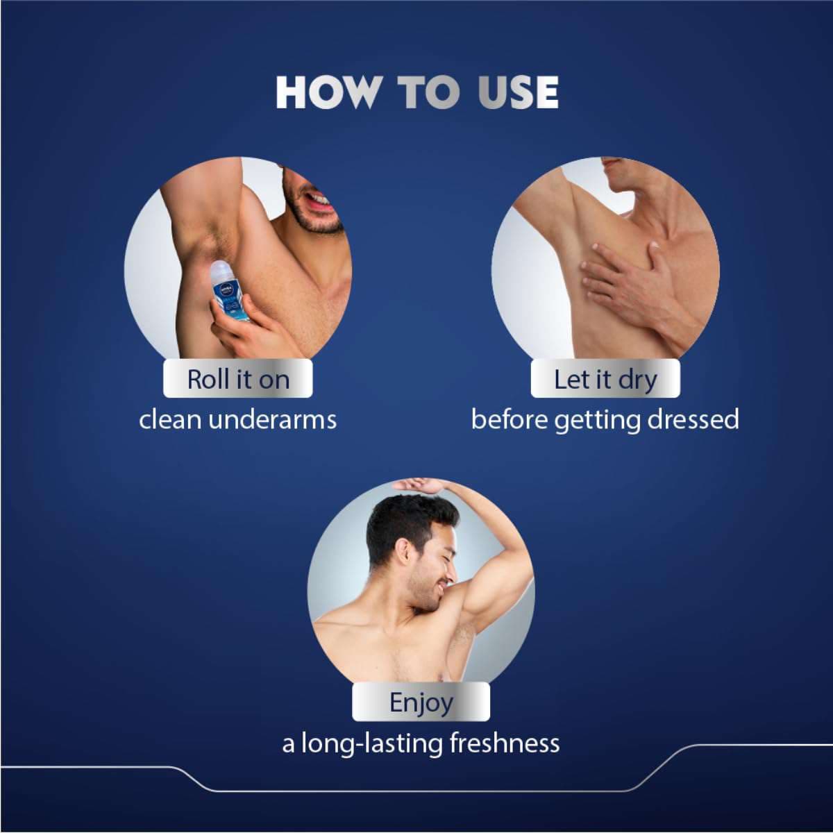 Nivea Men Roll On Fresh Active – 50 ml 2