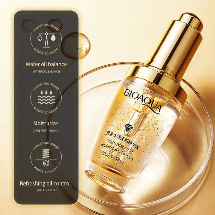 BIOAQUA Gold Skin Care Liquid Essence Face Serum – 30ml 3
