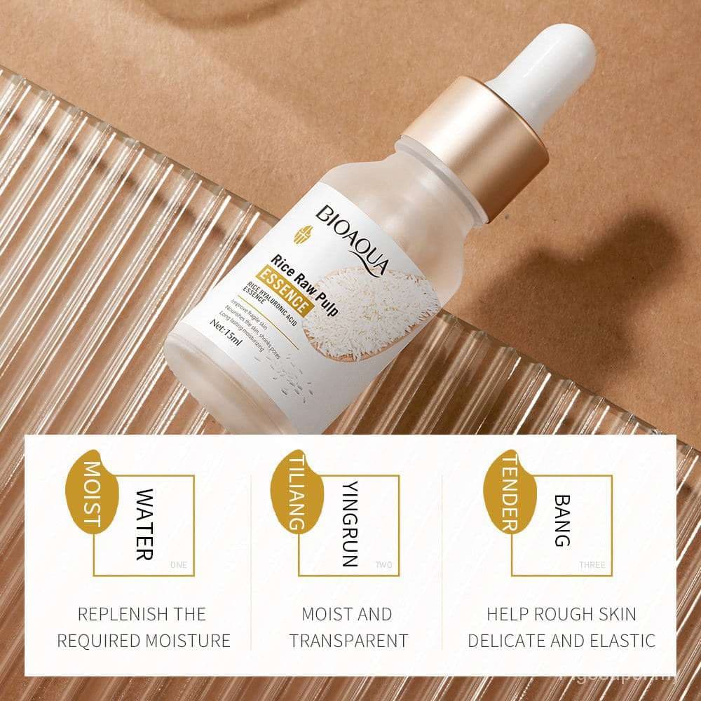 BIOAQUA Hyaluronic Acid Rice Raw Pulp Essence – 15ml 3