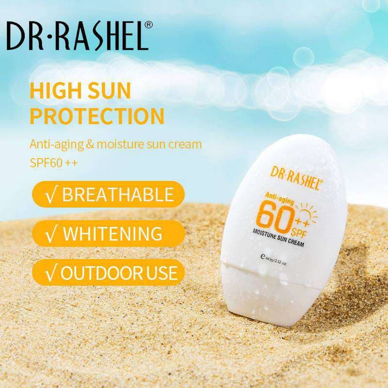 DR. RASHEL Anti-Aging Moisture Sun Cream with SPF 60++ – 60g 3