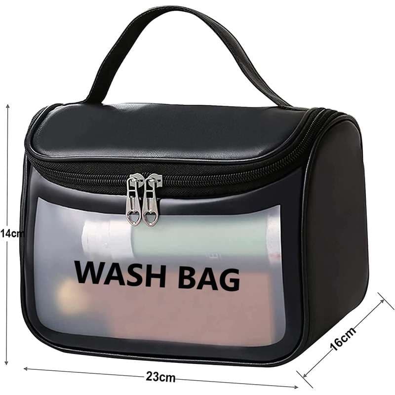 Multifunctional Transparent & Waterproof Cosmetics Bag for women 1 PC’s- Wash Bag 5