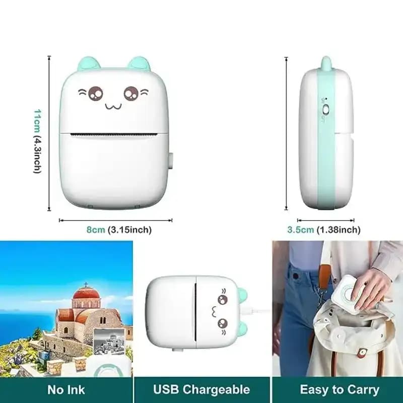 Portable Bluetooth Inkles Pocket Printer 4