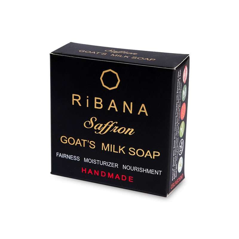 RIBANA Saffron Goats Milk Soap (110gm) 2