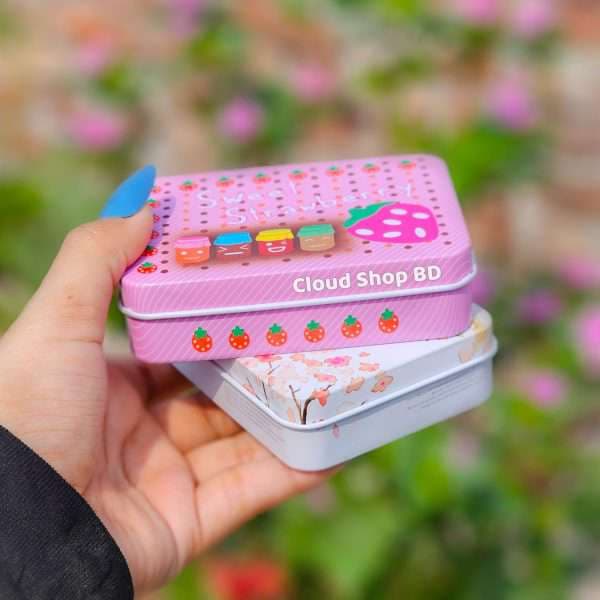 Sweet Strawberry Flat Bobby Pins -Black 5