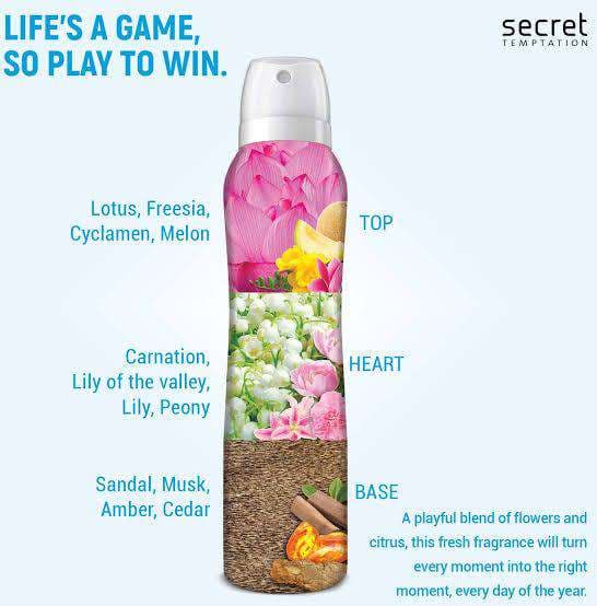 Secret Temptation Play Deodorant Body Spray for Women 2