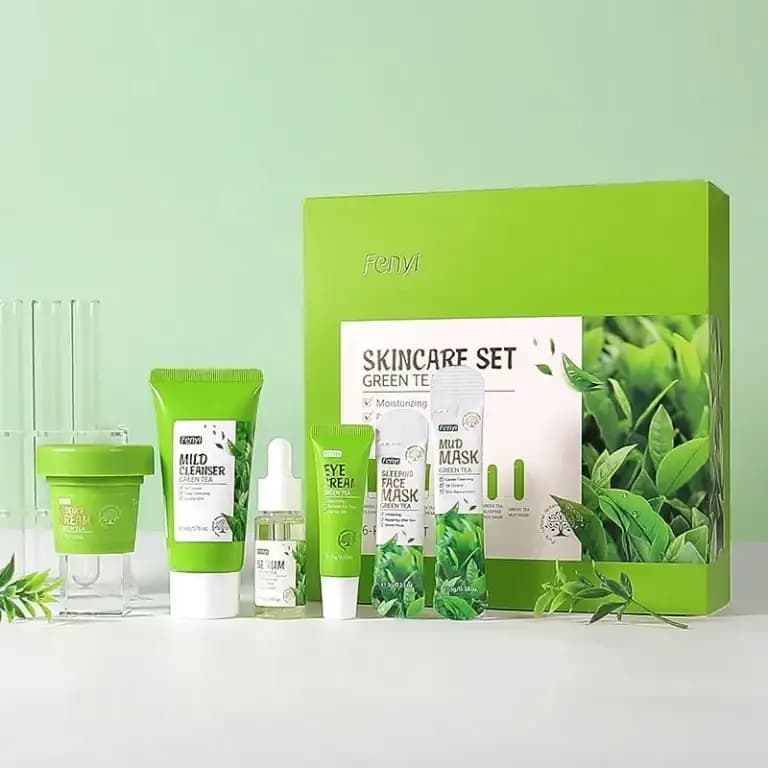 Fenyi Green Tea Skincare Set 6 Pieces 2