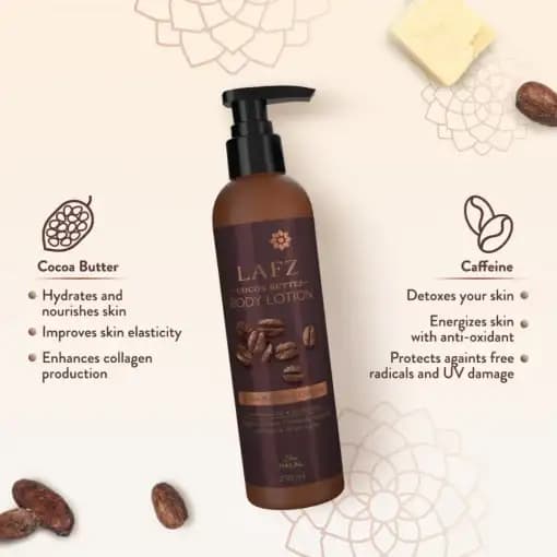 Lafz Cocoa Butter Body Lotion 250ML 4