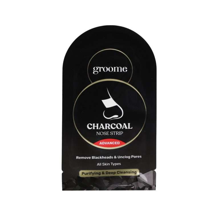 Groome Charcoal Purifying & Deep Cleansing Nose Strip 6 pcs 2
