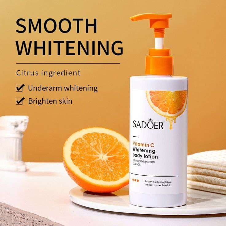 SADOER Vitamin C Whitening Moisturising Body Lotion 2