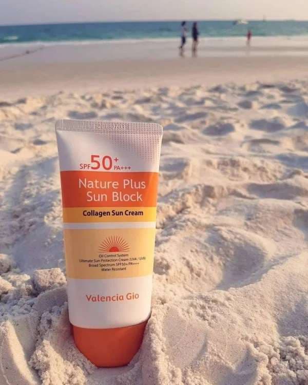 Valencia Gio Nature Plus Sun Block SPF 50+ Sunsreen 70ml 2