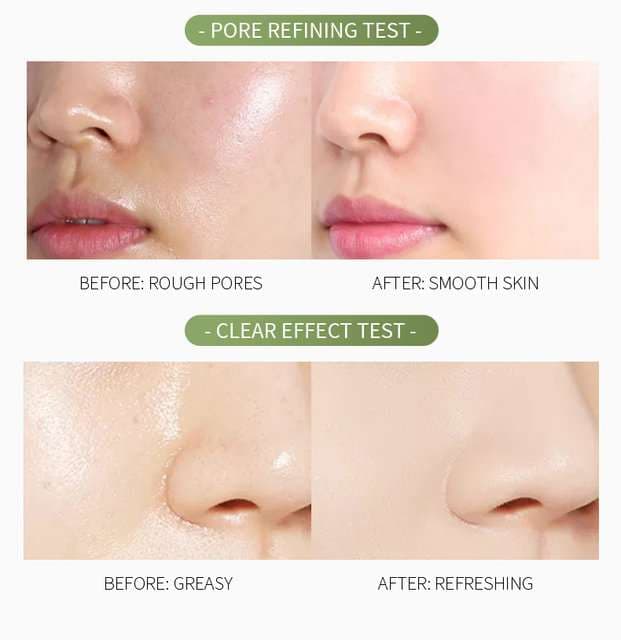 FENYI Green Tea Mud Mask Face Cleansing Clay Mask Reduce Acne Pores 100g 2