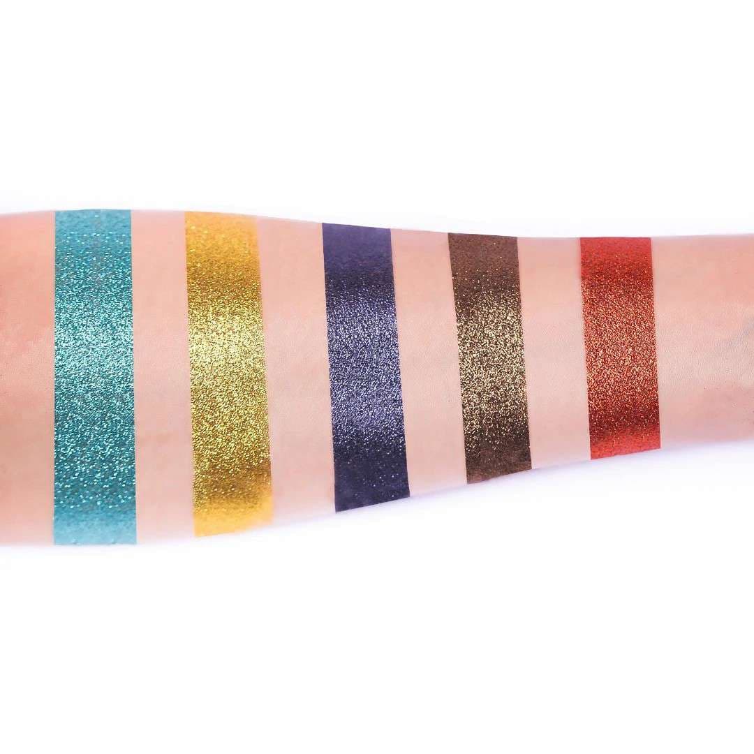 Pigment Play Rainbow Glow Max Effect Glitter 28 Color Eyeshadow Palette – One Love 5