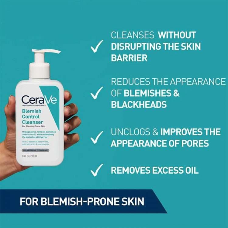 Cerave Blemish Control Cleanser - 236ml 3